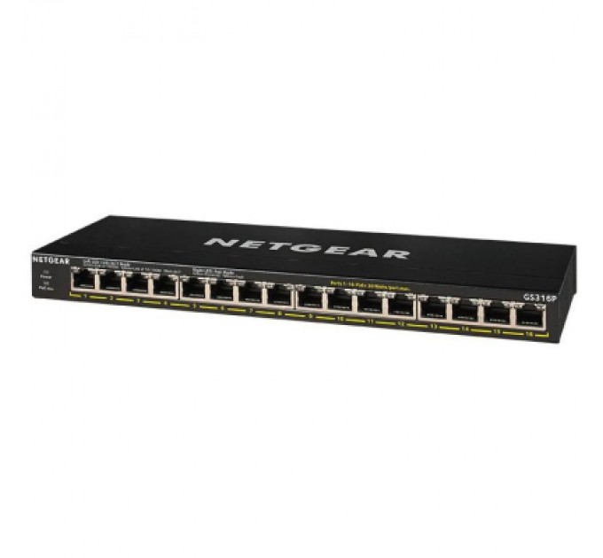 Netgear Комутатор мережевий Netgear GS316P-100EUS