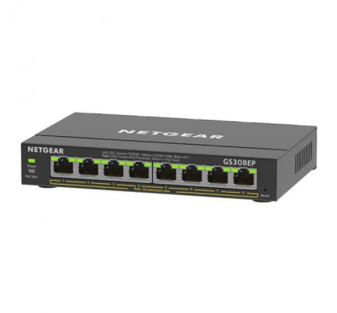 Netgear Комутатор мережевий Netgear GS308EP-100PES