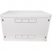 Eserver Шафа настінна Eserver 6U, 600х350х370 (Ш*Г*В), скло, сірий (ES-Е635G)