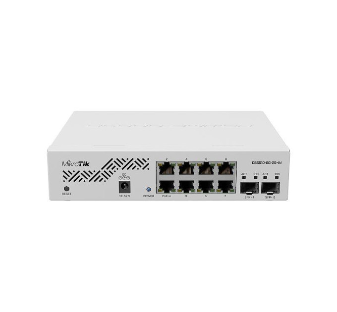 Mikrotik Комутатор мережевий Mikrotik CSS610-8G-2S+IN