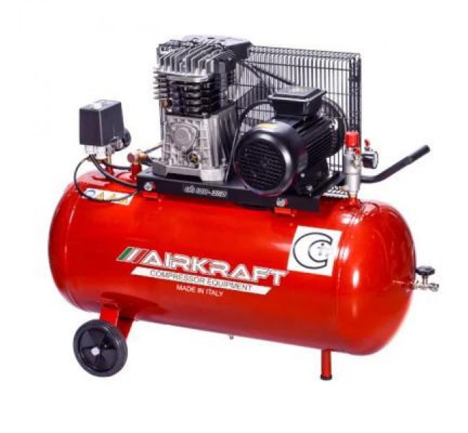 Airkraft Компресор Airkraft 100 л, 360л/мин, 220В, 2,2кВт (AK100-360M-220-ITALY)
