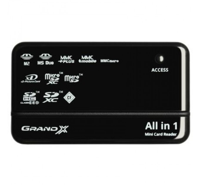 Grand-X Зчитувач флеш-карт Grand-X CRX05Black