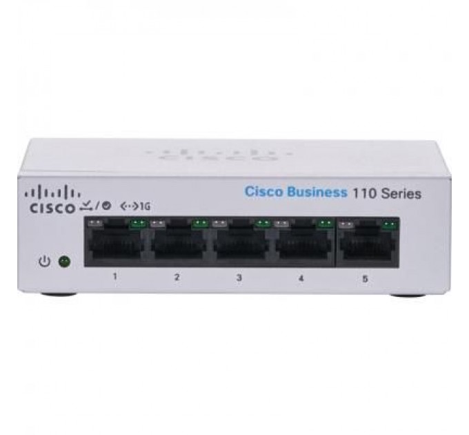 Cisco Комутатор мережевий Cisco CBS110-5T-D-EU