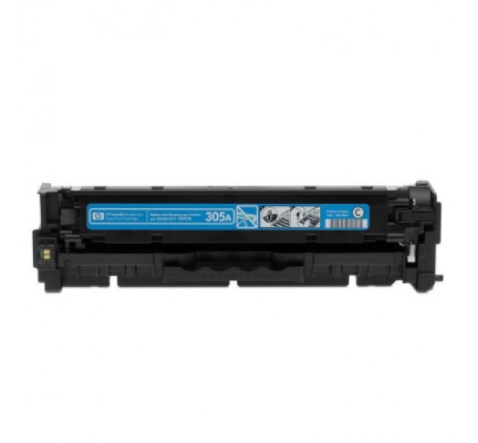 HP Корпус картриджу HP CE411A/305A cyan (C_VIRGIN_CE411A)
