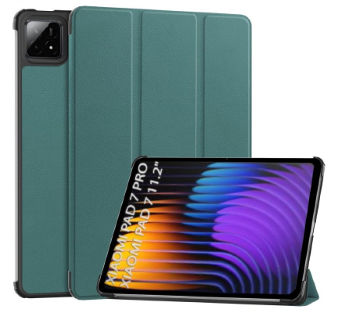 BeCover Чохол до планшета BeCover Smart Case Xiaomi Pad 7 / 7 Pro 11.2" Dark Green (712801)