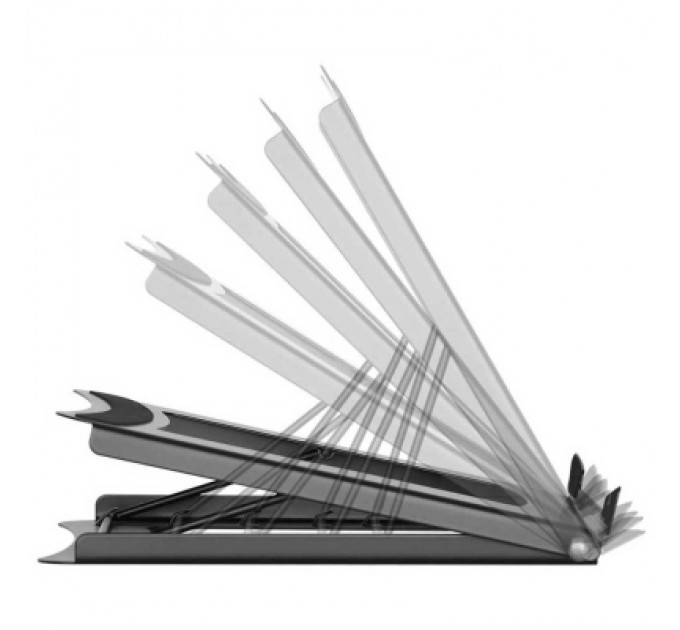 Digitus Підставка до ноутбука Digitus Mobile laptop stand, до 15", black (DA-90368)