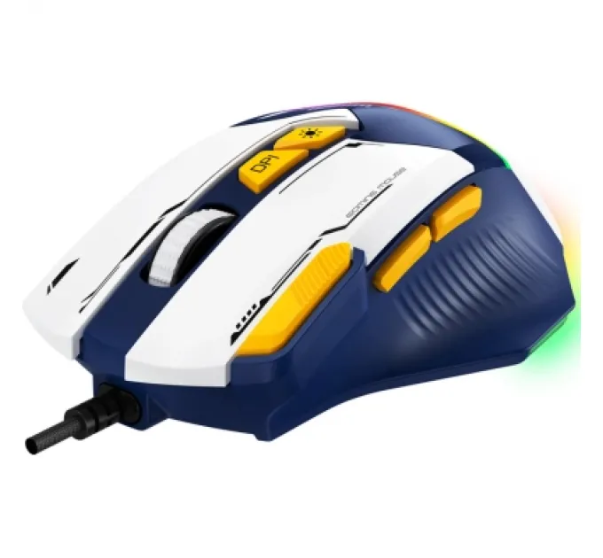 GamePro Мишка GamePro GM300BL USB Blue/White (GM300BL)
