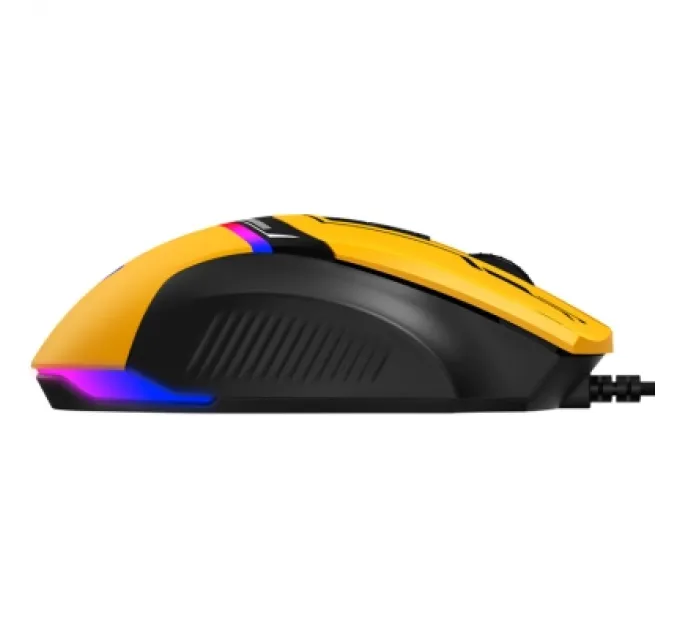 GamePro Мишка GamePro GM300Y USB Yellow/Black (GM300Y)