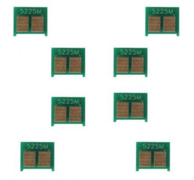 BASF Чип для картриджа HP CLJ CP5220/5225 Cyan BASF (WWMID-71896)