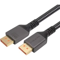 Кабель мультимедійний DisplayPort to DisplayPort 2.0m V2.1 Cabletime (CA914241)