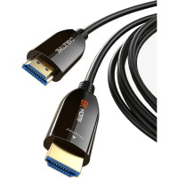 Кабель мультимедійний HDMI to HDMI 20.0m v2.1 AOC Cabletime (CA914043)
