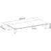 Digitus Підставка до монітора Digitus Universal glass Monitor Riser (DA-90358)
