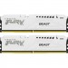 Kingston Fury (ex.HyperX) Модуль пам'яті для комп'ютера DDR5 32GB (2x16GB) 5200 MHz FURY Beast White Kingston Fury (ex.HyperX) (KF552C40BWK2-32)