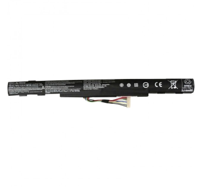AlSoft Акумулятор до ноутбука Acer AL15A32, 2500mAh (37Wh), 4cell, 14.8V, Li-ion AlSoft (A47795)