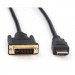 Vinga Кабель мультимедійний HDMI to DVI 24+1 3.0m Vinga (HDMIDVI01-3.0)