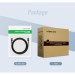 Ugreen Кабель мультимедійний HDMI to HDMI 1.0m HD101 Round (Yellow/Black) Ugreen (10115)