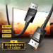 Ugreen Кабель мультимедійний Display Port to Display Port 3.0m V1.4 DP114 Ugreen (80393)