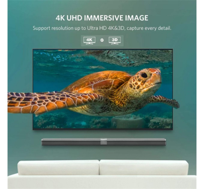 Ugreen Кабель мультимедійний Display Port to Display Port 2.0m V1.2 DP102 Ugreen (10211)