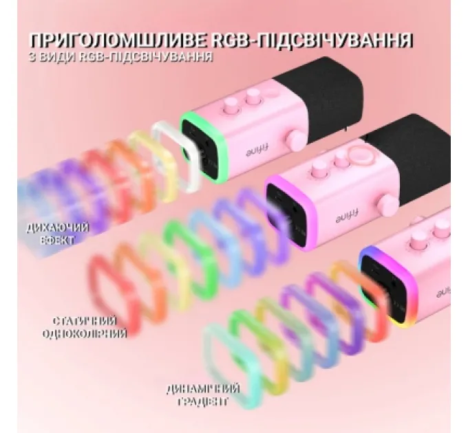 Fifine Мікрофон Fifine TAM8P USB/XLR Pink (TAM8P)