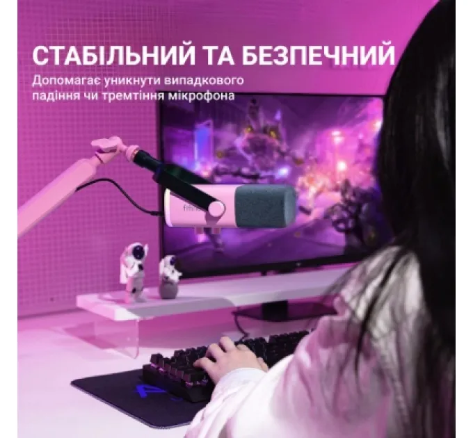 Fifine Мікрофон Fifine TAM8P USB/XLR Pink (TAM8P)