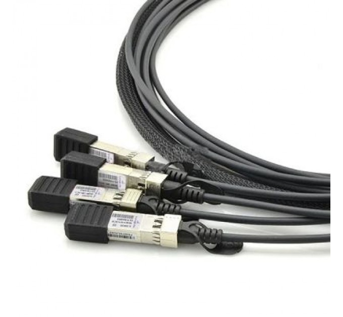 Alistar Оптичний патчкорд Alistar QSFP to 4*SFP+ 40G Directly-attached Copper Cable 5M (DAC-QSFP-4SFP+-5M)