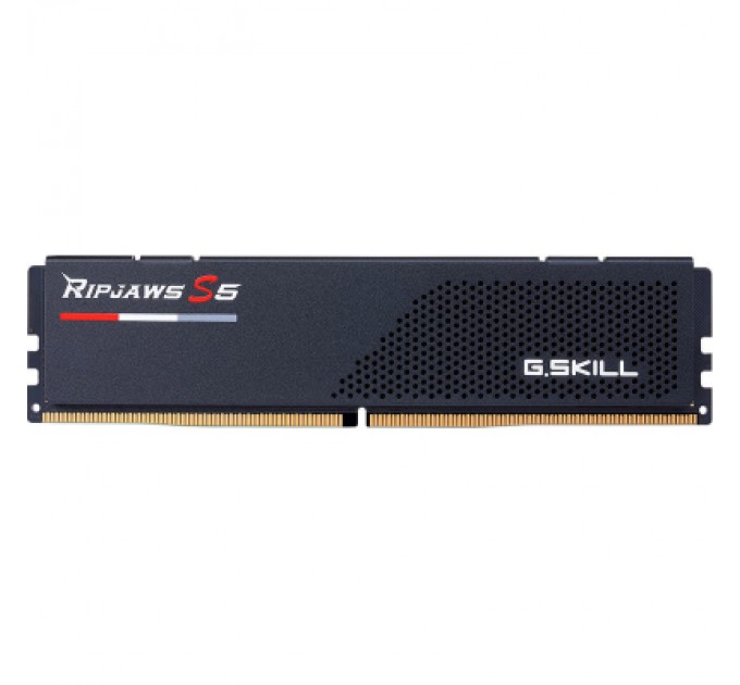 G.Skill Модуль пам'яті для комп'ютера DDR5 48GB (2x24GB) 5200 MHz Ripjaws S5 Black G.Skill (F5-5200J4040A24GX2-RS5K)