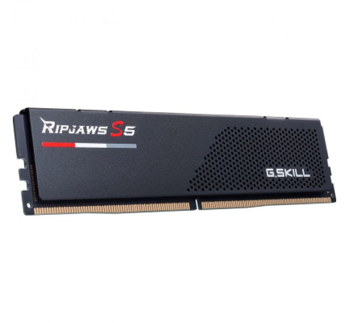 G.Skill Модуль пам'яті для комп'ютера DDR5 48GB (2x24GB) 5200 MHz Ripjaws S5 Black G.Skill (F5-5200J4040A24GX2-RS5K)