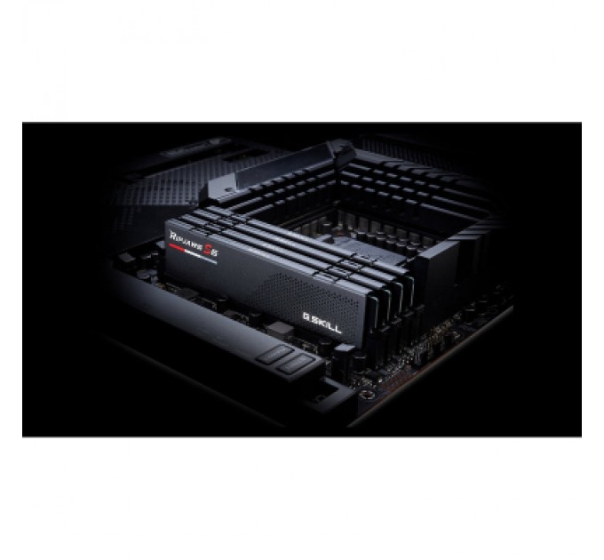 G.Skill Модуль пам'яті для комп'ютера DDR5 48GB (2x24GB) 5200 MHz Ripjaws S5 Black G.Skill (F5-5200J4040A24GX2-RS5K)
