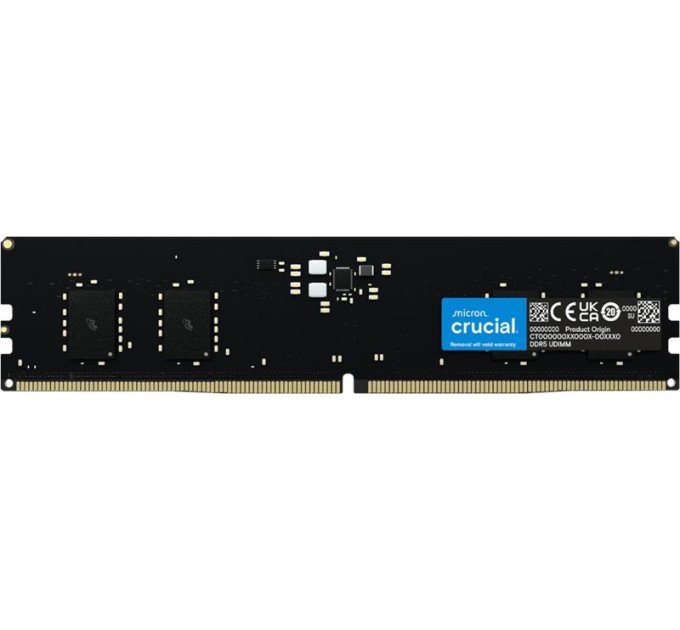 Micron Модуль пам'яті для комп'ютера DDR5 32GB 5600 MHz Micron (CT32G56C46U5T)
