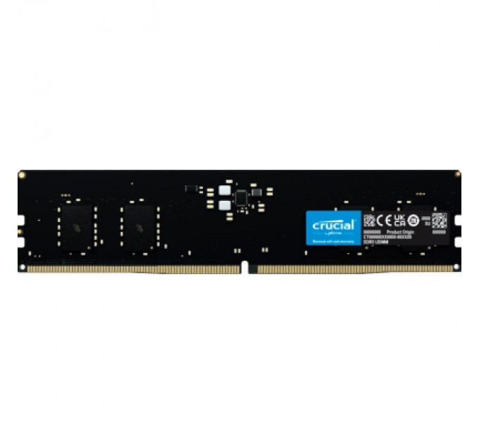 Micron Модуль пам'яті для комп'ютера DDR5 8GB 5600 MHz Micron (CT8G56C46U5T)