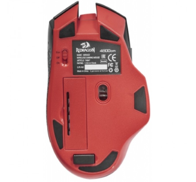 Redragon Мишка Redragon Mirage IR Wireless Black/Red (74847)
