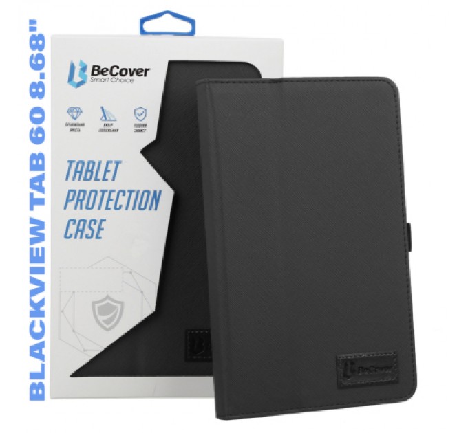 BeCover Чохол до планшета BeCover Slimbook Blackview Tab 60 8.68" Black (712833)