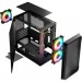Logic concept Корпус Logic concept PORTOS MESH+GLASS ARGB fans 3x120mm BLACK (AM-PORTOS-10-0000000-0002)