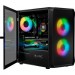 Logic concept Корпус Logic concept PORTOS MESH+GLASS ARGB fans 3x120mm BLACK (AM-PORTOS-10-0000000-0002)