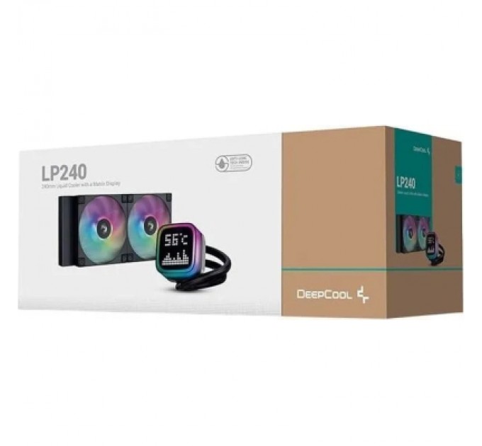 Deepcool Система рідинного охолодження Deepcool LP240 ARGB Black (R-LP240-BKMSNC-G-1)
