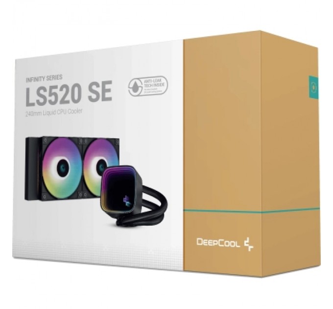 Deepcool Система рідинного охолодження Deepcool LS520 SE Black (R-LS520-BKAMMM-G-1)