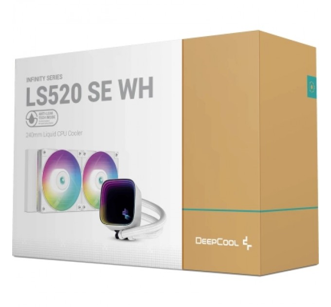 Deepcool Система рідинного охолодження Deepcool LS520 SE White (R-LS520-WHAMMM-G-1)