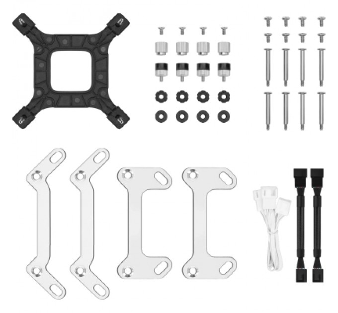 Deepcool Система рідинного охолодження Deepcool LS520 SE White (R-LS520-WHAMMM-G-1)