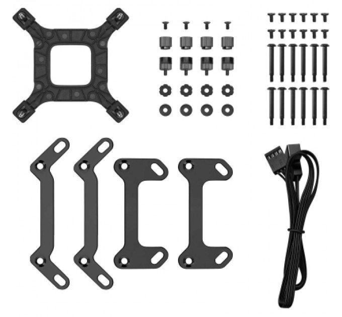 Deepcool Система рідинного охолодження Deepcool LS720S Zero Dark (R-LS720-BKNNMM-G-1)