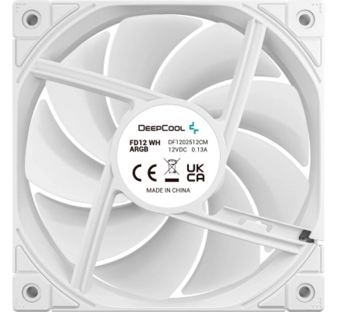 Deepcool Кулер до корпусу Deepcool FD12 WH (R-FD12-WHNPN1-G)