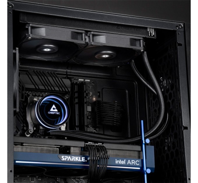 Chieftec Система рідинного охолодження Chieftec Iceberg 240 DARK (CLC-240-BLK)