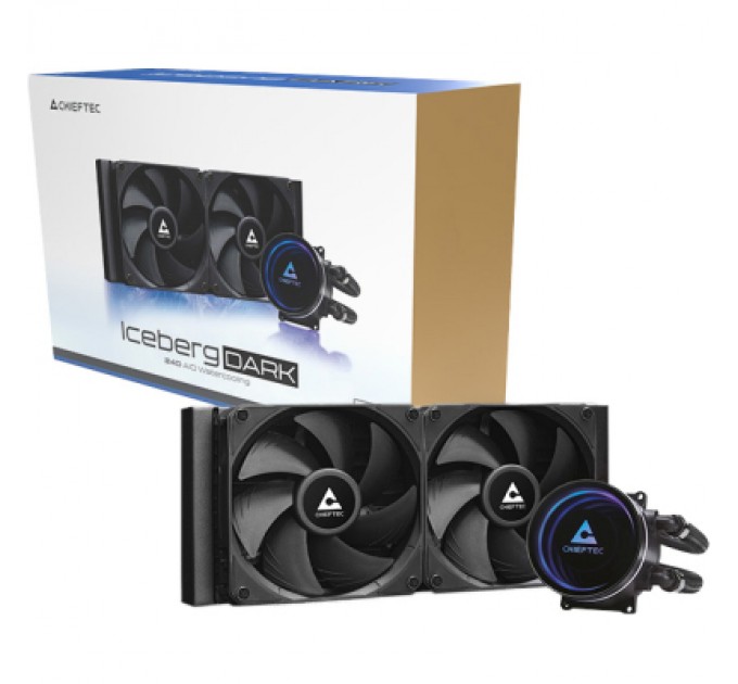 Chieftec Система рідинного охолодження Chieftec Iceberg 240 DARK (CLC-240-BLK)