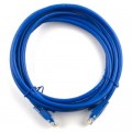 Ritar Патч-корд Ritar 3м, RJ-45, Cat.6, CU, медь, синий (PCR-CU6/3Be / 03237)