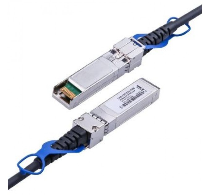 Alistar Оптичний патчкорд Alistar SFP28 to SFP28 25G Directly-attached Copper Cable 3M (DAC-SFP28-3M)