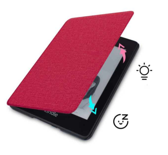 BeCover Чохол до електронної книги BeCover Smart Case Amazon Kindle Paperwhite 12th Gen. 2024 7" Red (712849)