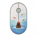 2E Мишка 2E MF300 CAPYBARATANGERINE Silent Wireless/Bluetooth Green (2E-MF300WCAPIBARAGN)