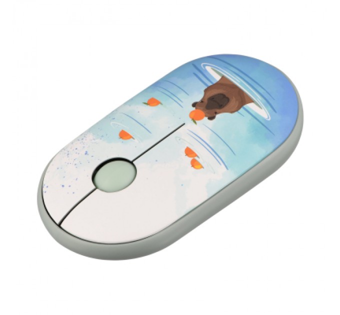 2E Мишка 2E MF300 CAPYBARATANGERINE Silent Wireless/Bluetooth Green (2E-MF300WCAPIBARAGN)