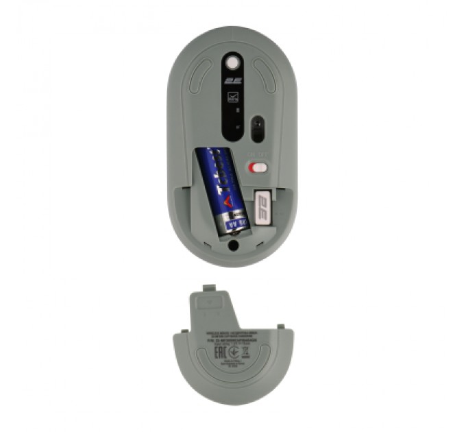 2E Мишка 2E MF300 CAPYBARATANGERINE Silent Wireless/Bluetooth Green (2E-MF300WCAPIBARAGN)