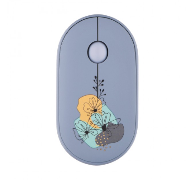 2E Мишка 2E MF300 FLORAMALLOW Silent Wireless/Bluetooth Blue (2E-MF300WFLORABL)