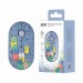 2E Мишка 2E MF300 PETSCATS Silent Wireless/Bluetooth Blue (2E-MF300WPETSBL)
